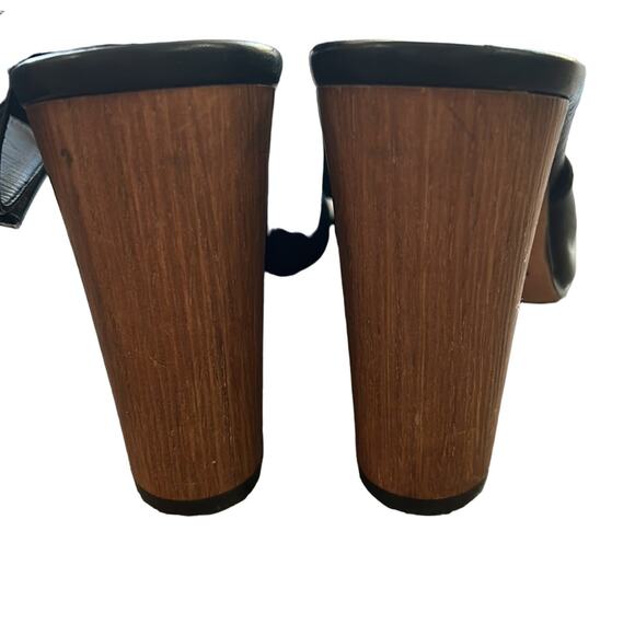 Vince Black Open Toe Heels with ankle strap Women’s size 9.5M - Picture 6 of 8